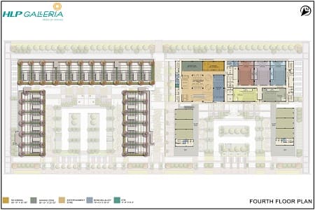 Fourth Floor Plan